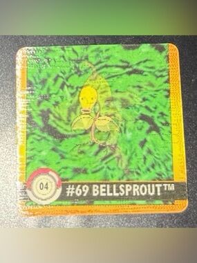 Pokémon 1998 Lenticular Artbox Flipz Premier Edition #69 BELLSPROUT & #70 WEEPIN